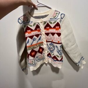 XS/S Cider Multicolor Women’s Knit Cardigan Sweater